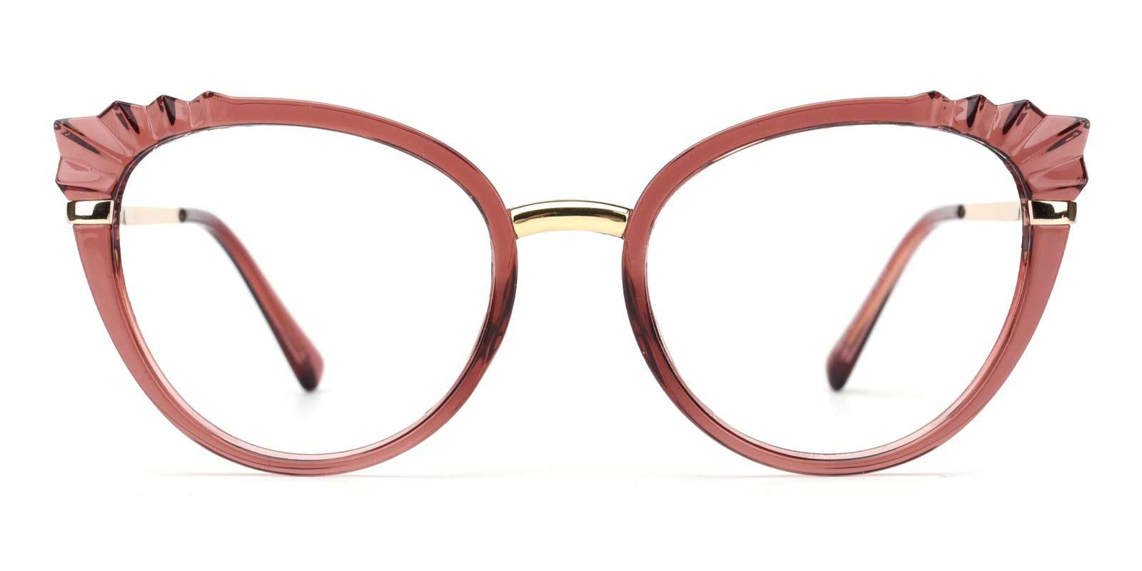 Damara-Red-Cat-Combination-Eyeglasses-detail