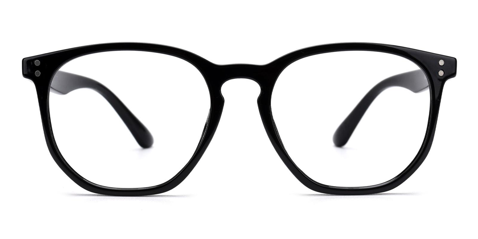 Claire-Black-Geometric / Square-TR-Eyeglasses-detail