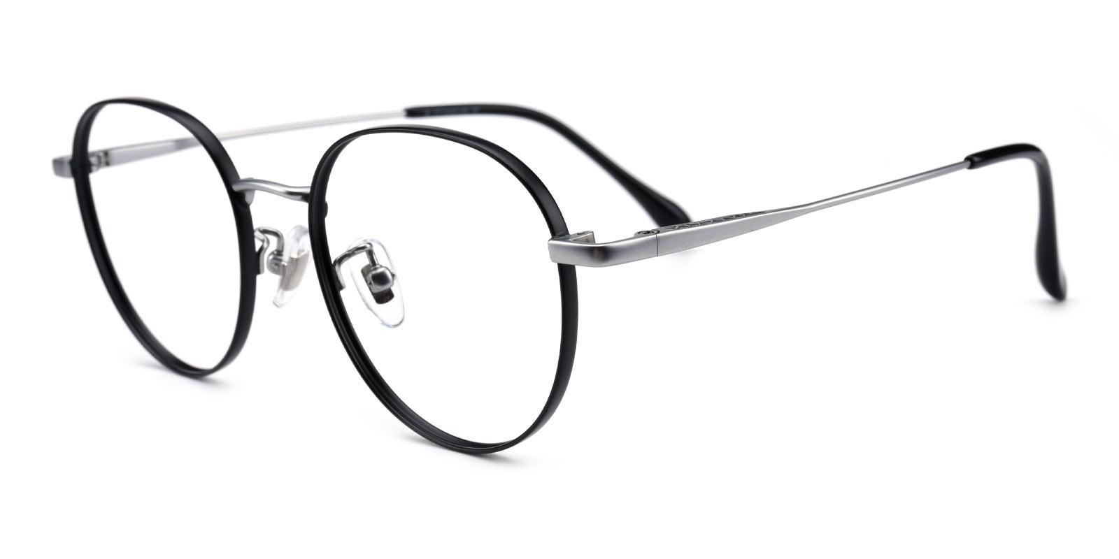 North-Black-Round-Titanium-Eyeglasses-detail