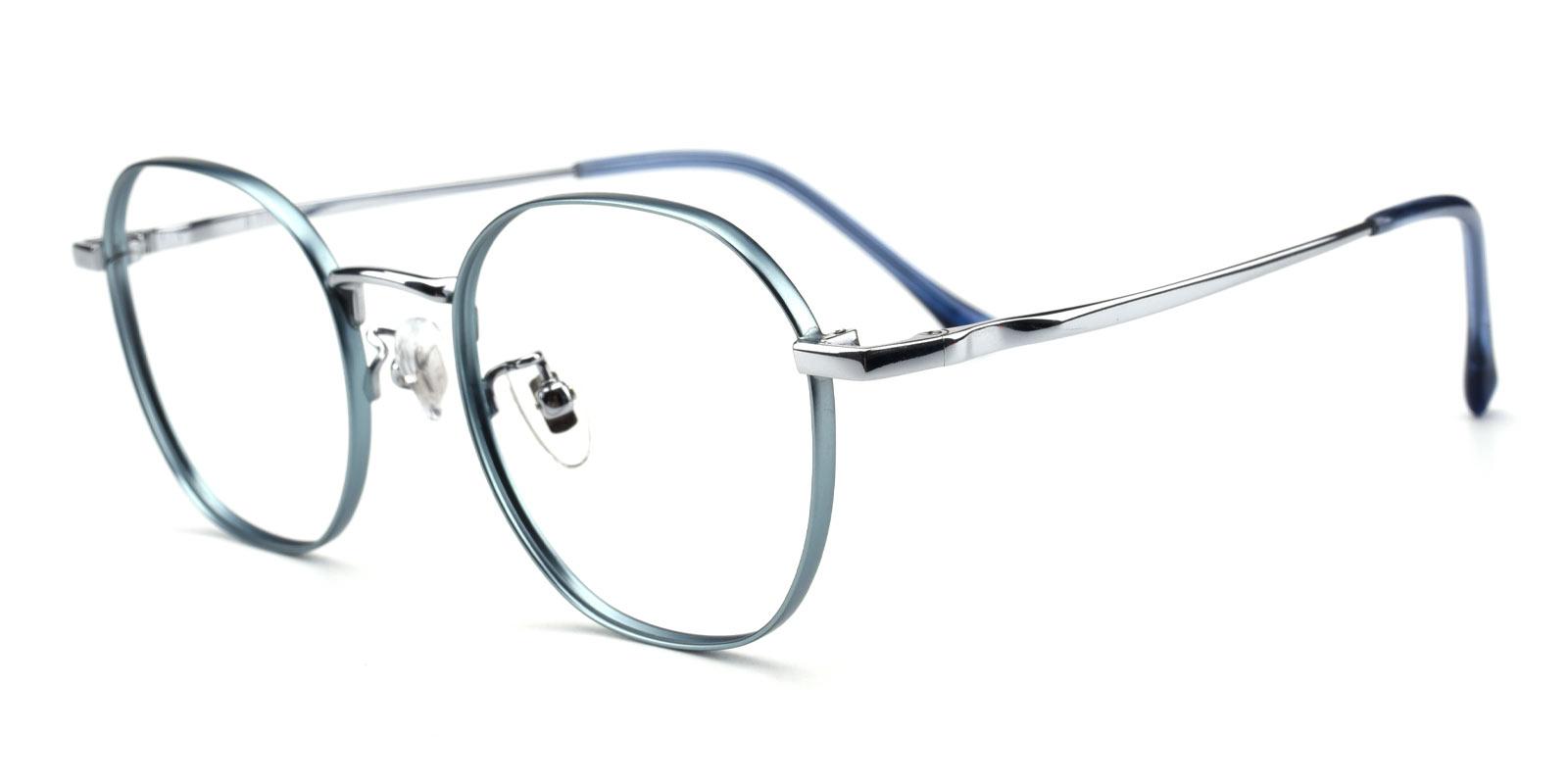 Iron-Blue-Round-Titanium-Eyeglasses-detail