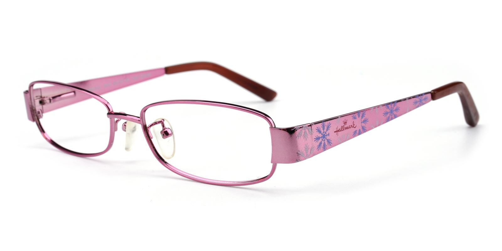 Bonnie-Purple-Oval / Rectangle-Combination-Eyeglasses-detail