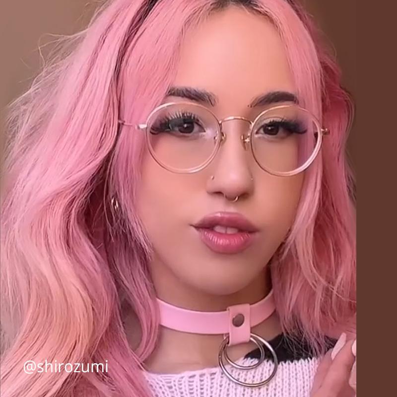 Jenny-Pink-Round-Combination-Eyeglasses-detail