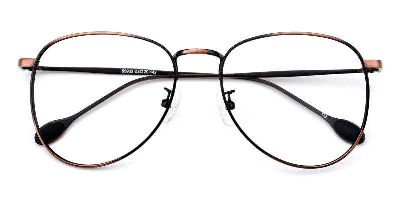 Sky-Brown-Eyeglasses