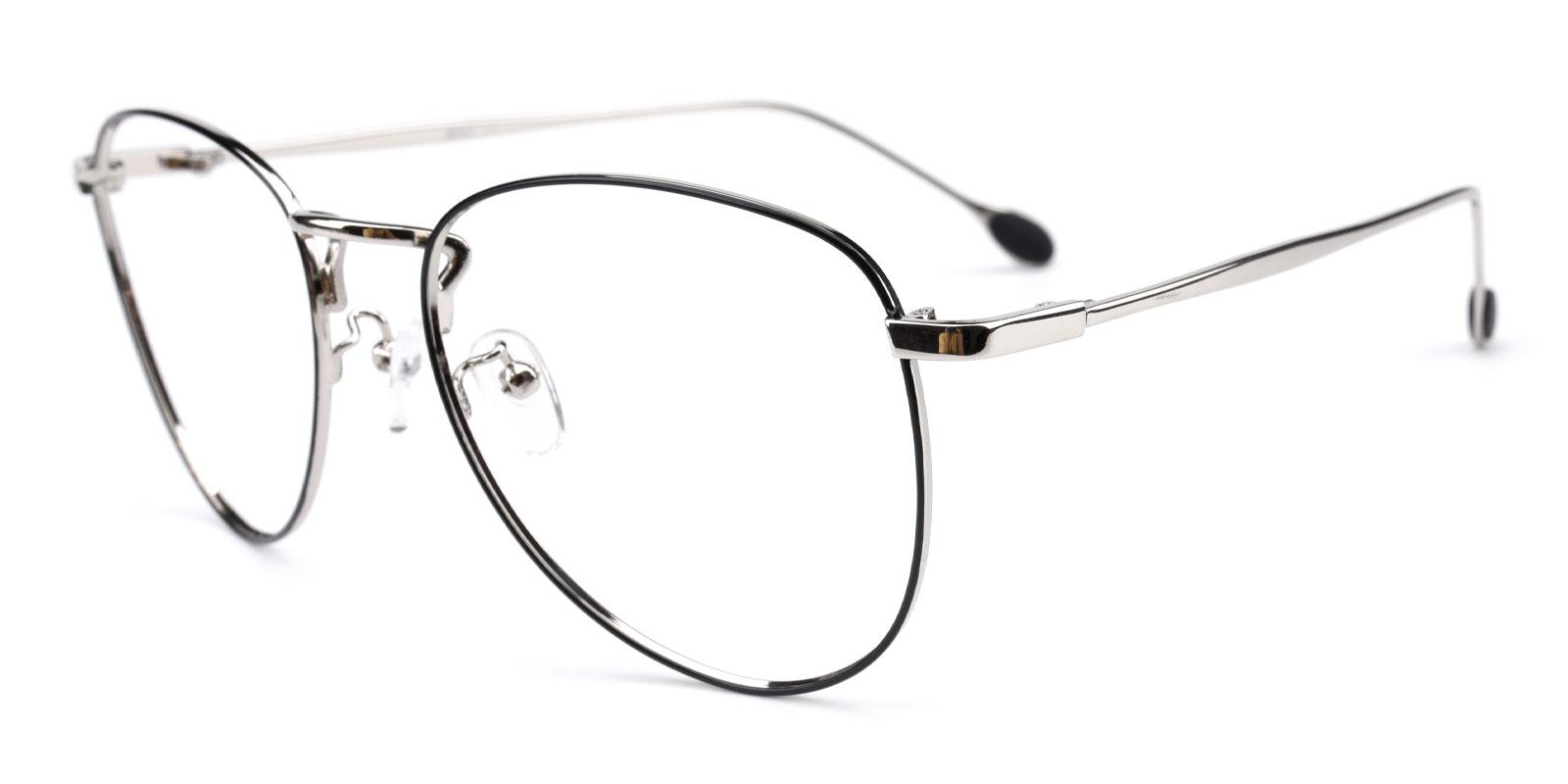 Bernice-Silver-Aviator-Metal-Eyeglasses-detail