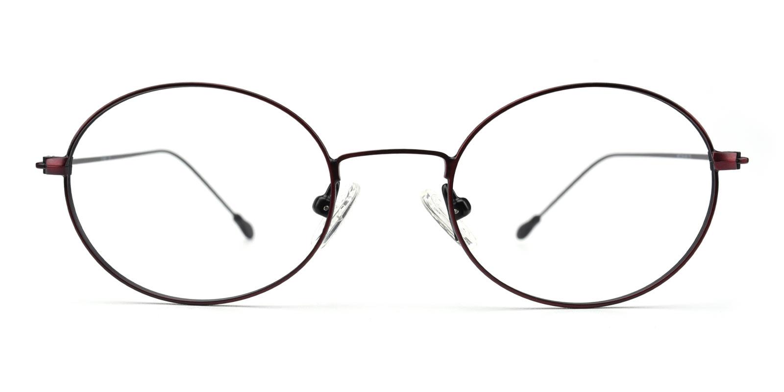 Bertha-Red-Oval-Metal-Eyeglasses-detail