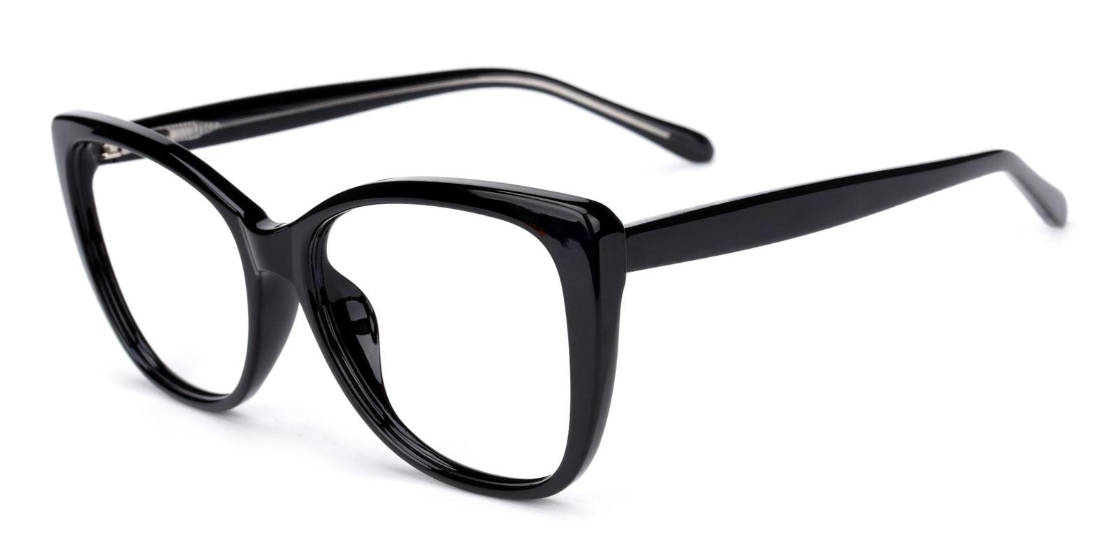 Irene-Black-Cat / Round-TR-Eyeglasses-detail