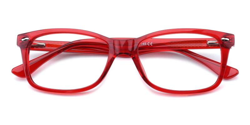 Eve-Red-Eyeglasses