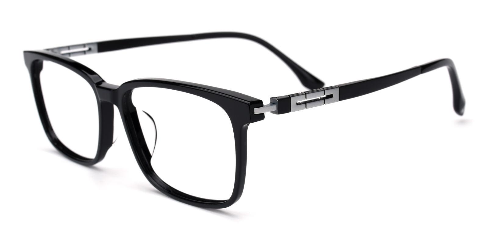 Modesty-Black-Rectangle-TR / Combination-Eyeglasses-detail