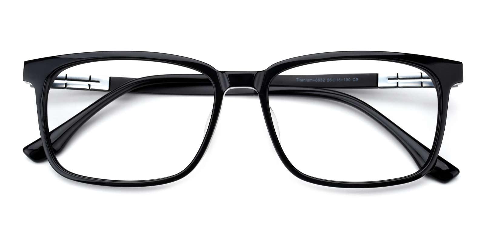 Botanist Rectangle Eyeglasses In Black Sllac