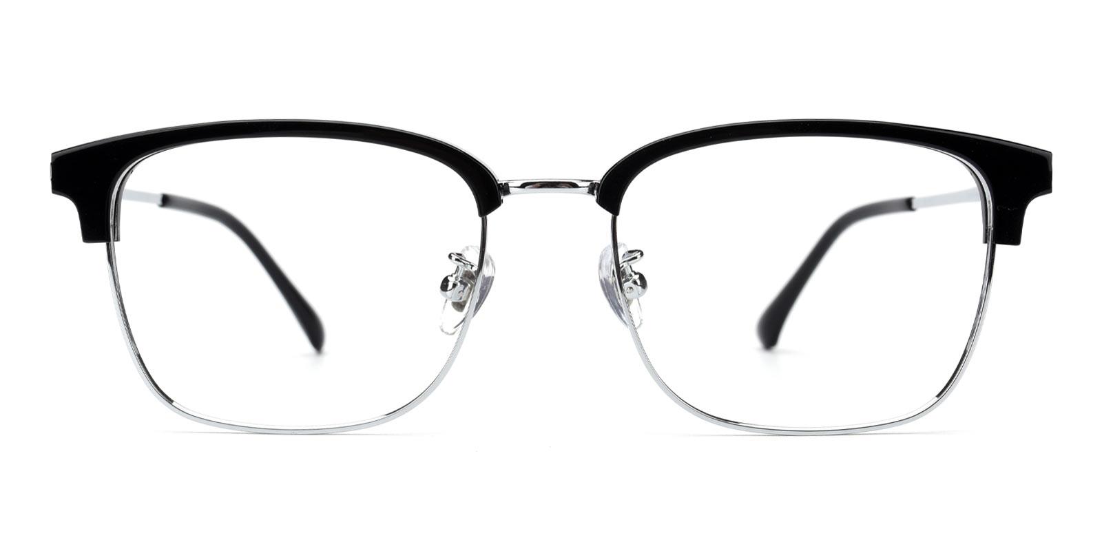 Yuri-Black-Browline-Titanium-Eyeglasses-detail