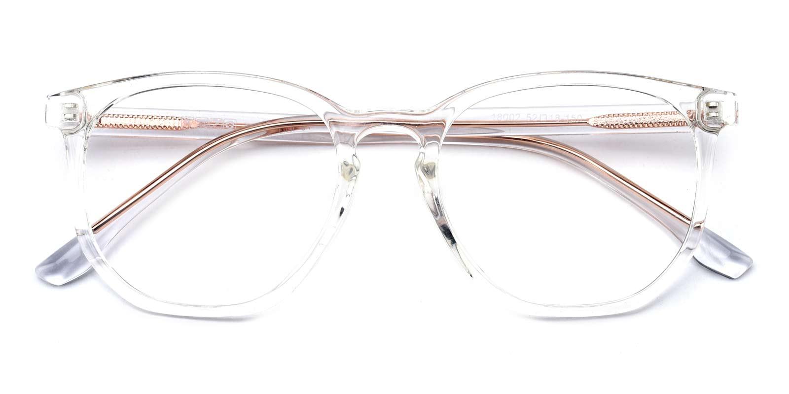 Dominique-Translucent-Square / Geometric-TR-Eyeglasses-detail