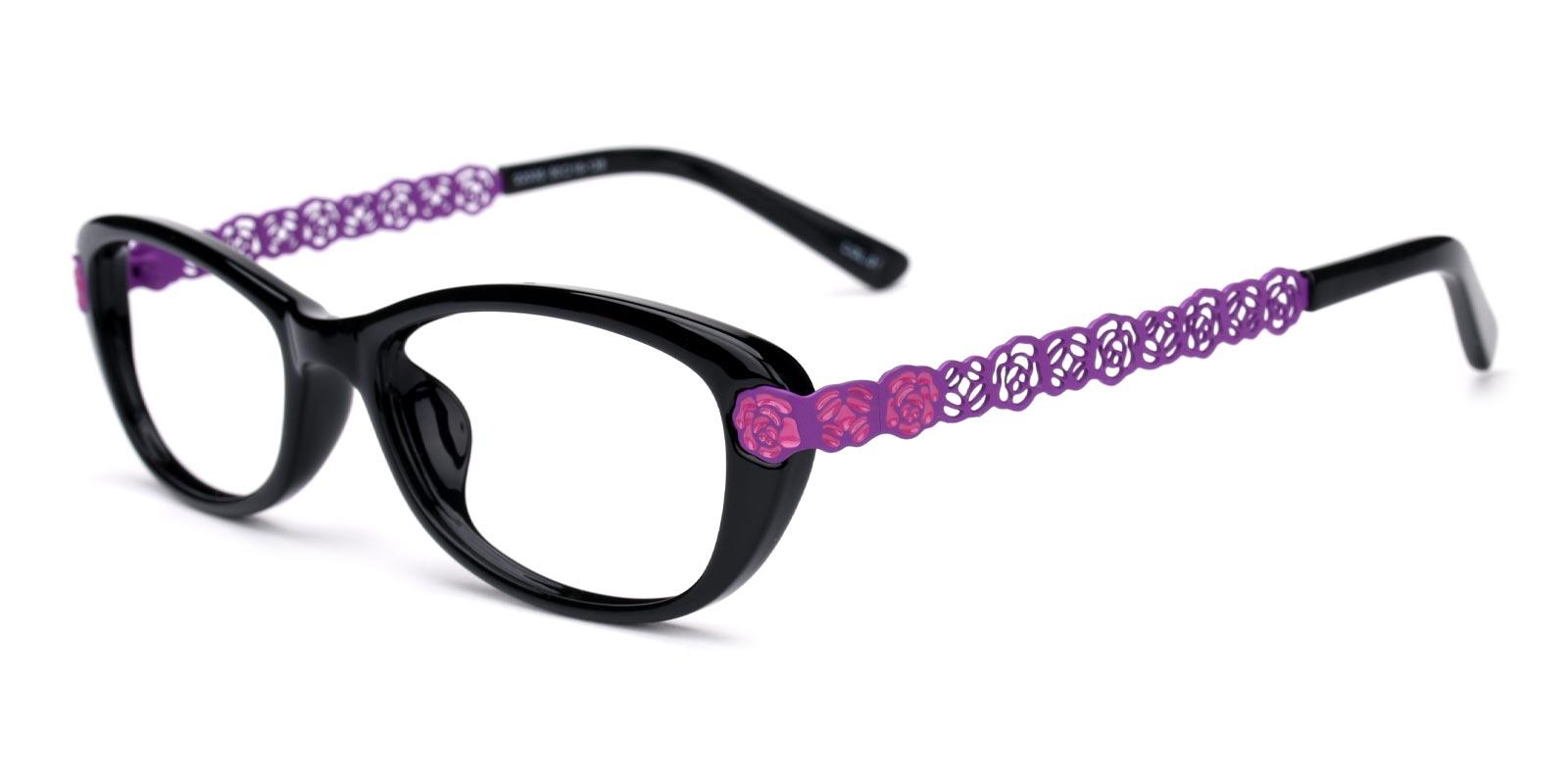 Iris-Black-Rectangle-TR-Eyeglasses-detail