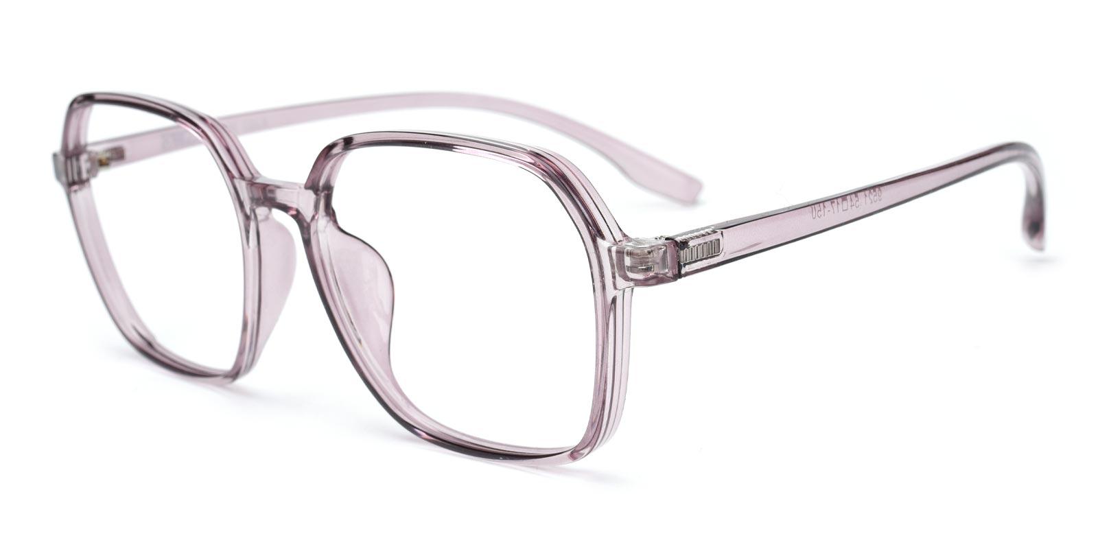 Clay-Purple-Geometric / Square-TR-Eyeglasses-detail
