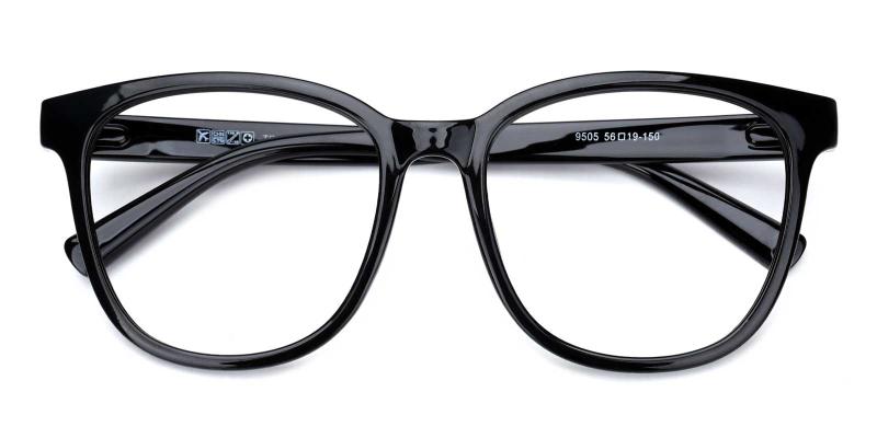 Edgar-Black-Eyeglasses