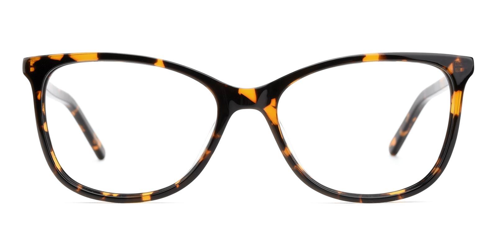 Madge-Tortoise-Rectangle / Round-TR-Eyeglasses-detail