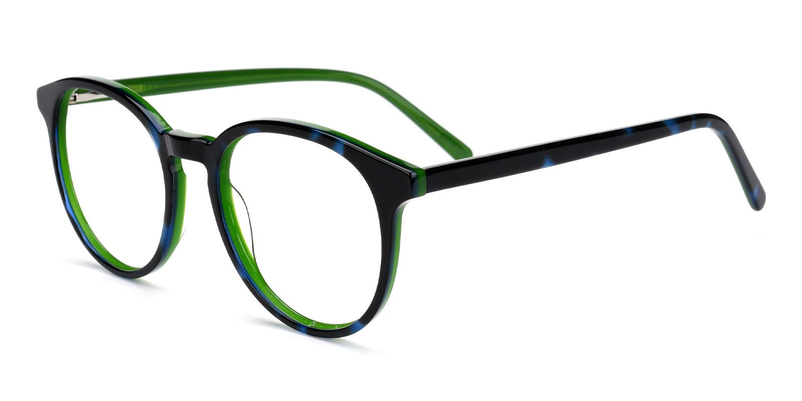 Queena-Green-Round-TR-Eyeglasses-detail