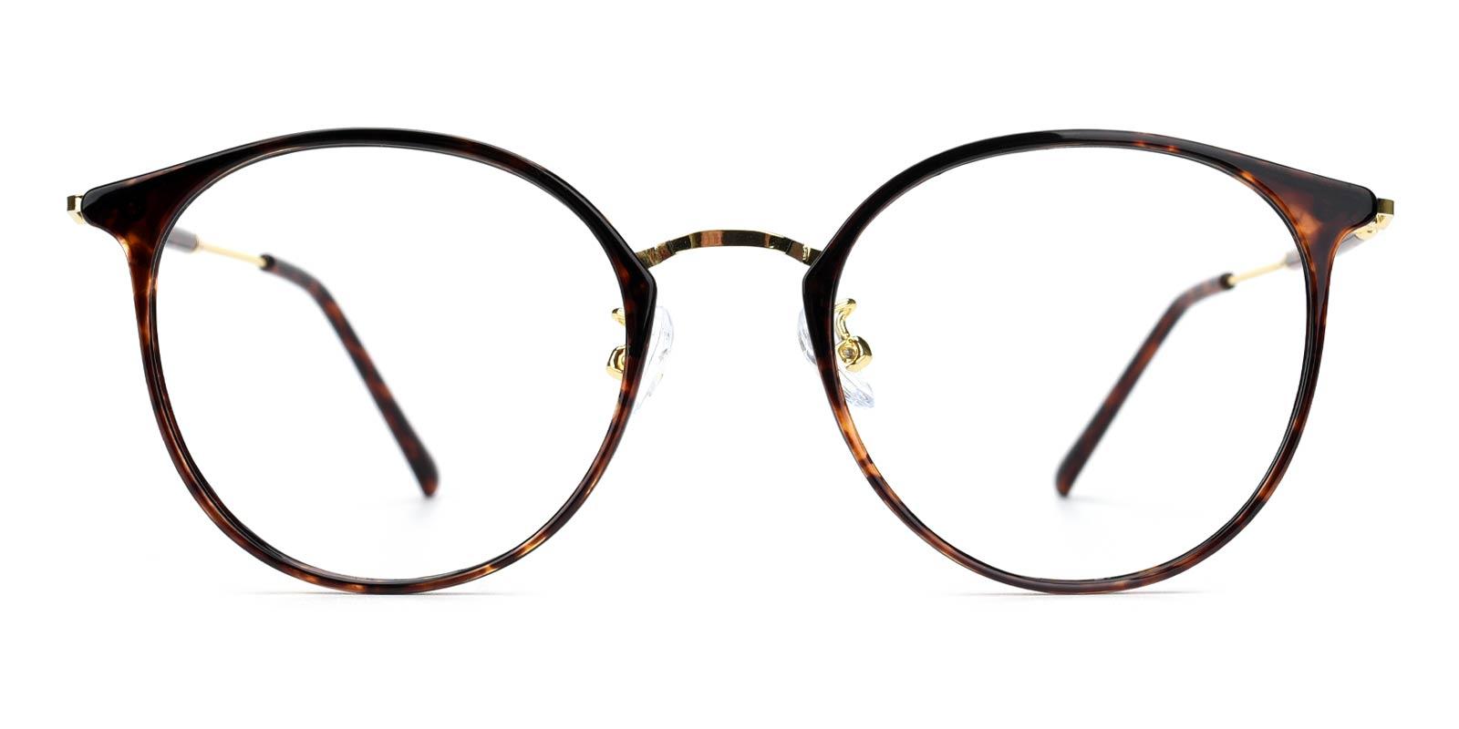 Louise-Tortoise-Round / Cat-TR-Eyeglasses-detail