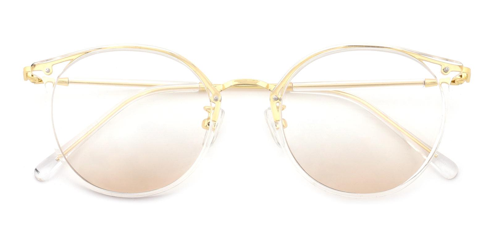 Louise-Translucent-Round / Cat-TR-Eyeglasses-detail
