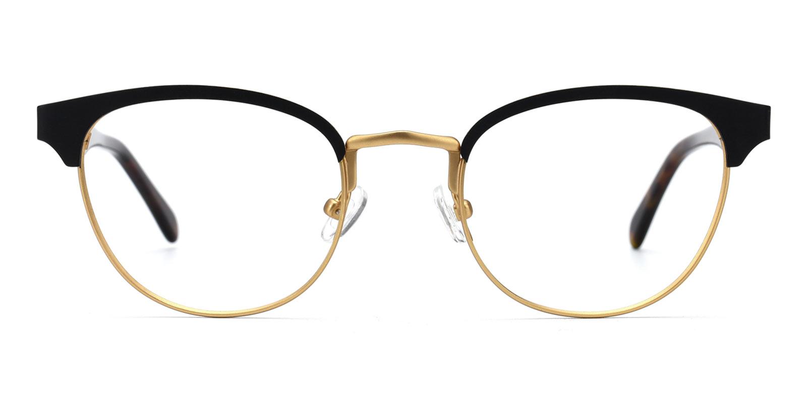 Noble-Gold-Browline-Metal-Eyeglasses-detail