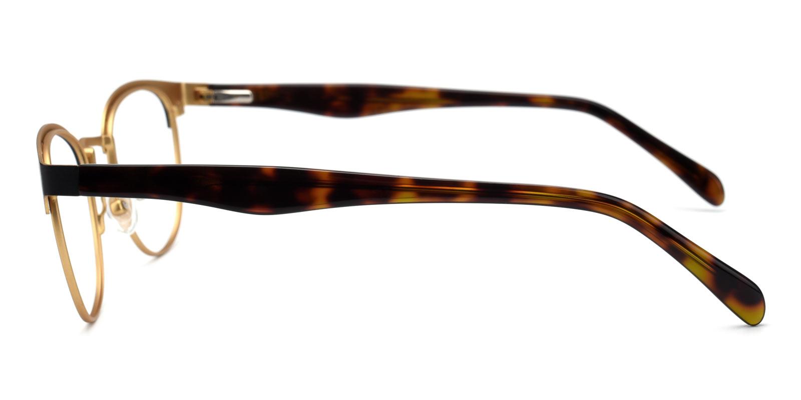 Noble-Gold-Browline-Metal-Eyeglasses-detail