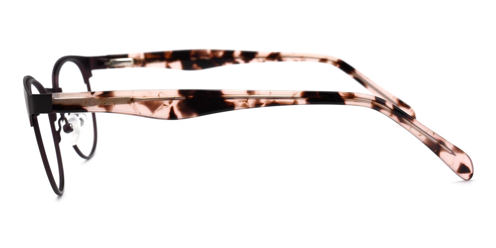 Noble-Purple-Browline-Metal-Eyeglasses-detail
