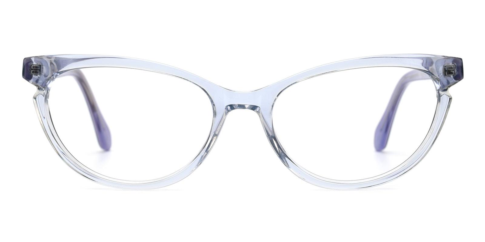 Sunrise-Blue-Cat / Oval-TR-Eyeglasses-detail