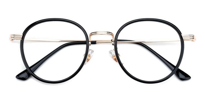 Momo-Black-Eyeglasses