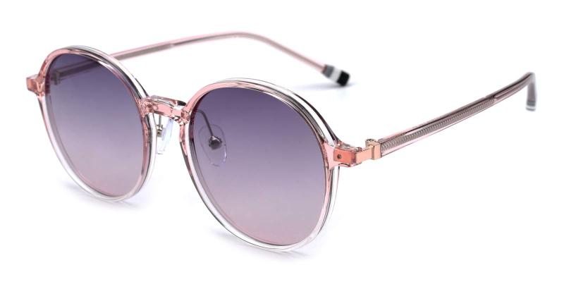 Frederica-Pink-Sunglasses
