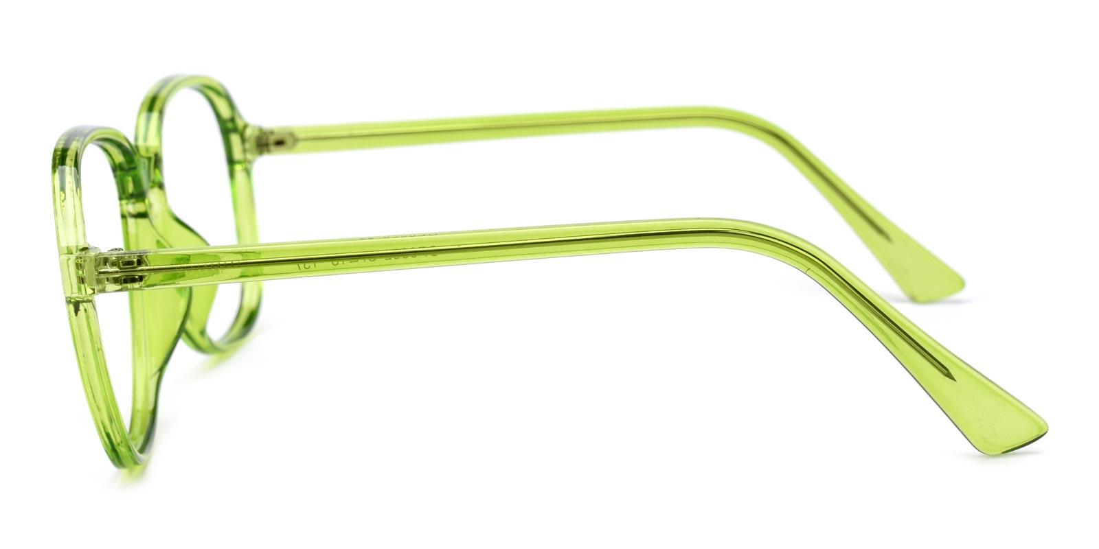 Golden70s-Green-Square-Plastic-Eyeglasses-detail