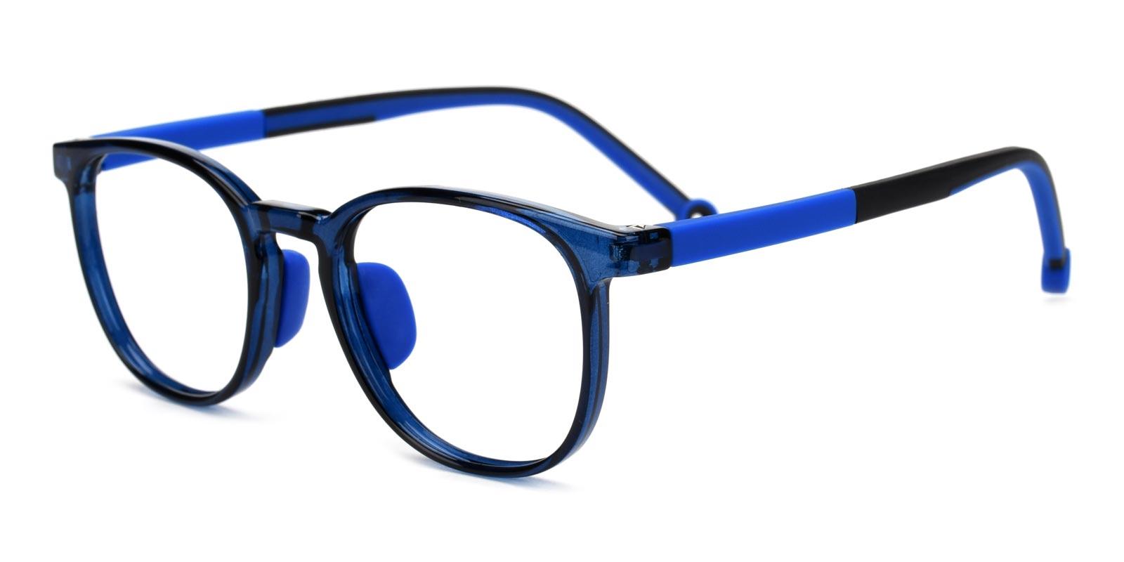 Jennifer-Blue-Round-Plastic-Eyeglasses-detail