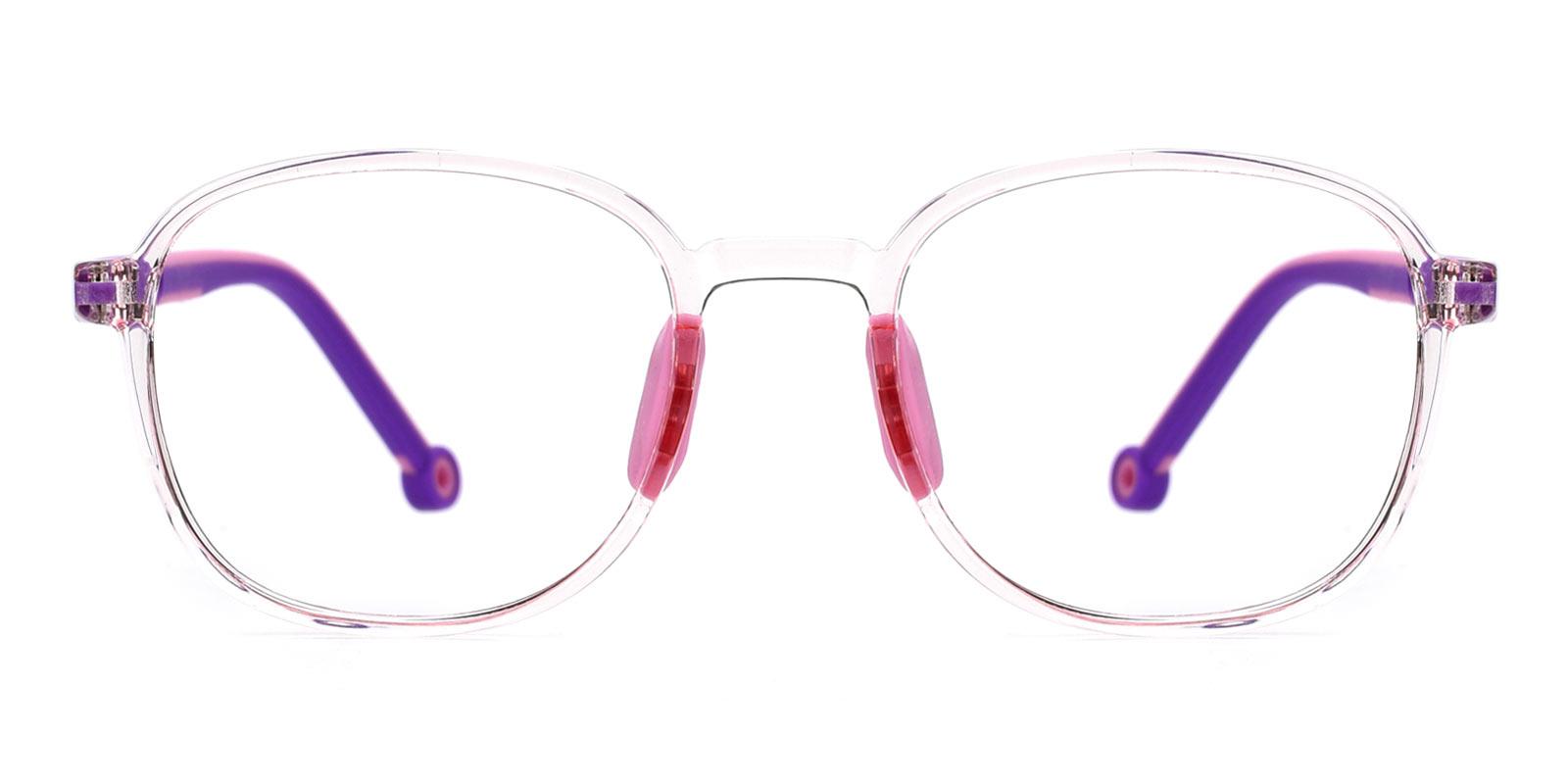 Warren-Pink-Rectangle / Round-TR-Eyeglasses-detail