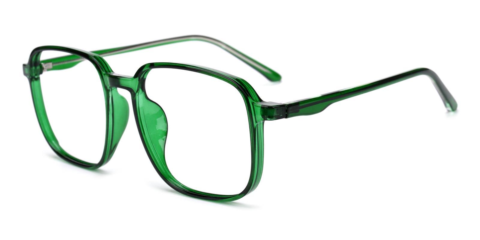 Emerald-Green-Square-TR-Eyeglasses-detail