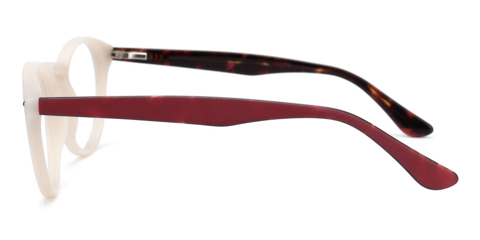Silentmovie-White-Round-Combination-Eyeglasses-detail