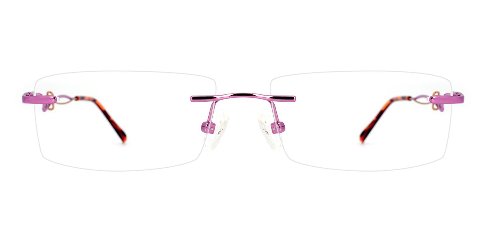 Mind-Purple-Rectangle-Metal-Eyeglasses-detail