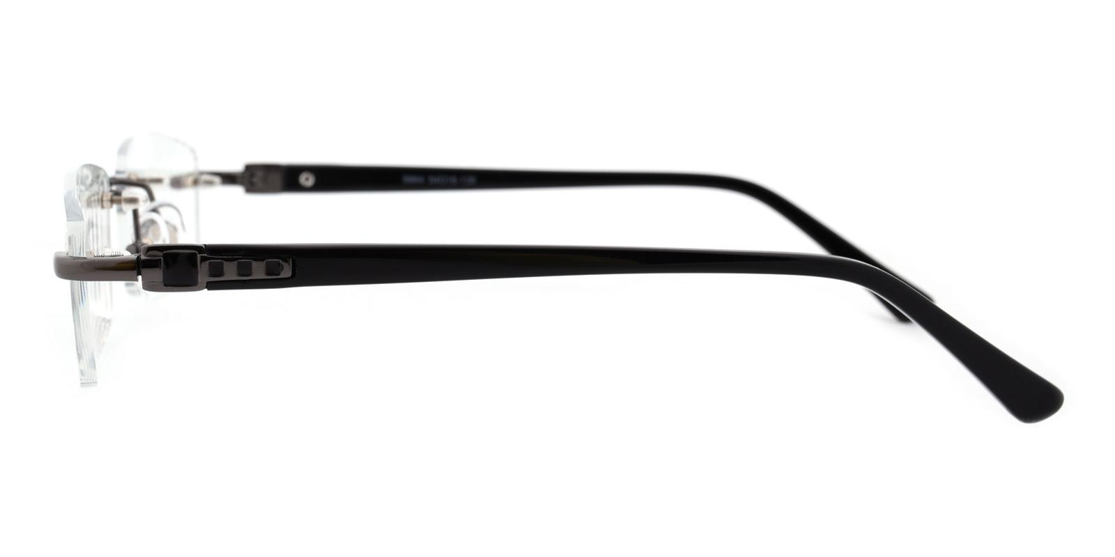 Cement-Gun-Rectangle-Acetate / Metal-Eyeglasses-detail