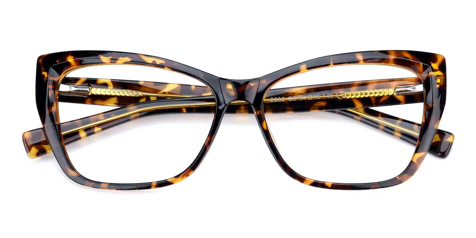 Harmony-Tortoise-Cat / Rectangle-TR-Eyeglasses-detail