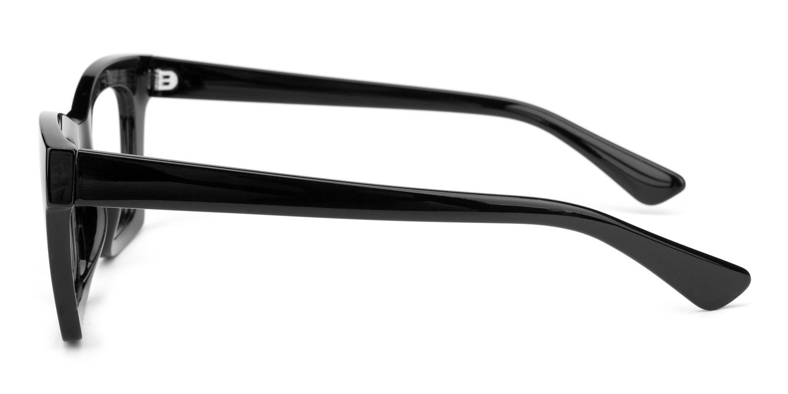 Catlady-Black-Cat / Rectangle-Acetate-Eyeglasses-detail