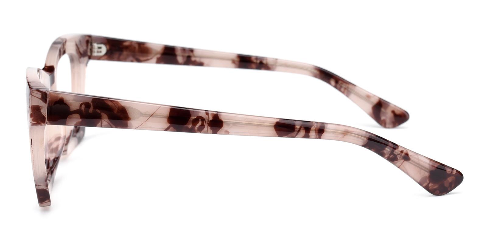 Catlady-Tortoise-Cat / Rectangle-Acetate-Eyeglasses-detail