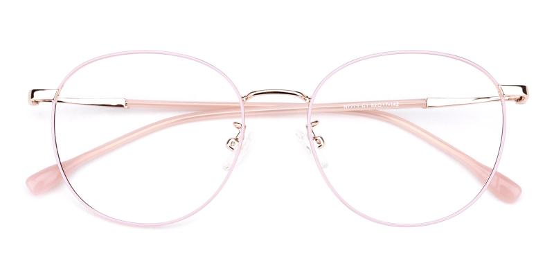 Meta-Pink-Eyeglasses