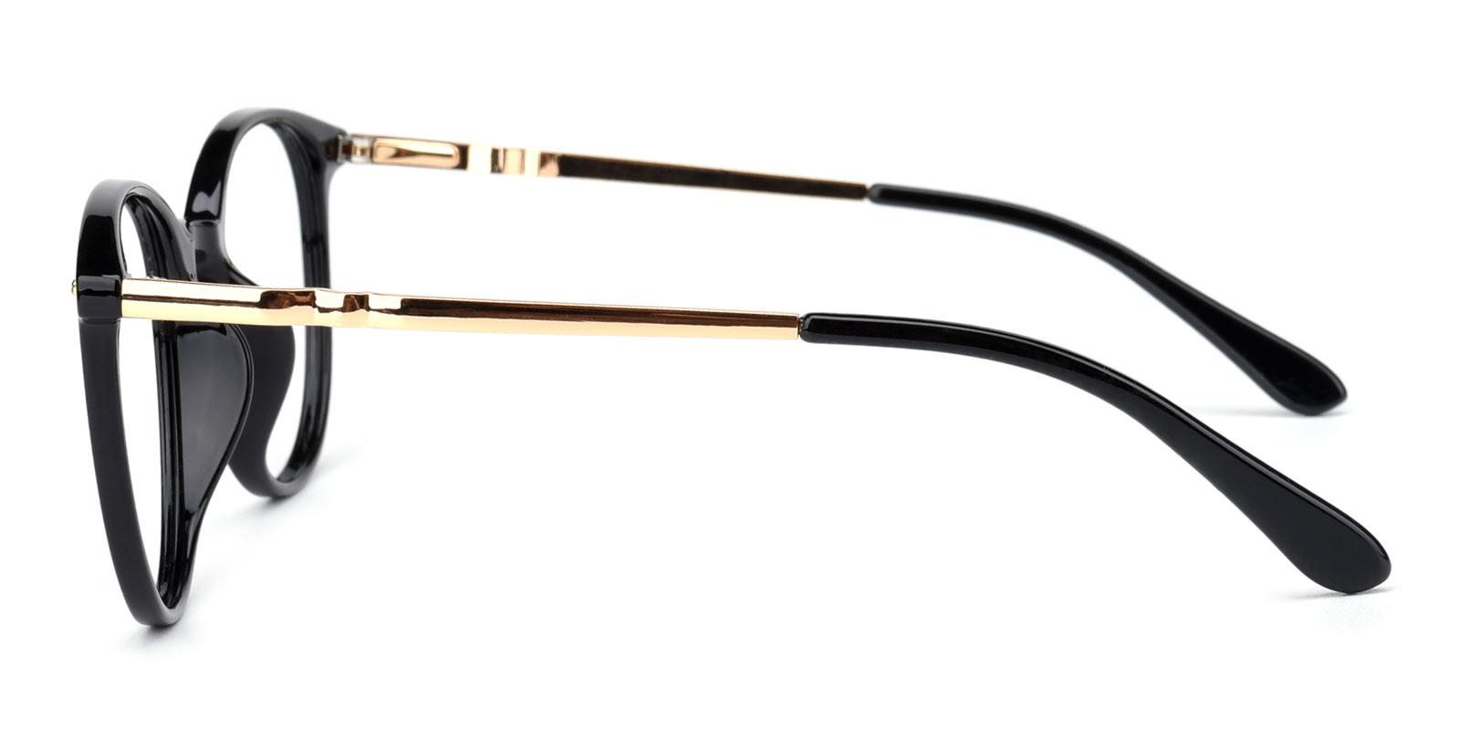 Peacock-Black-Round-Acetate-Eyeglasses-detail