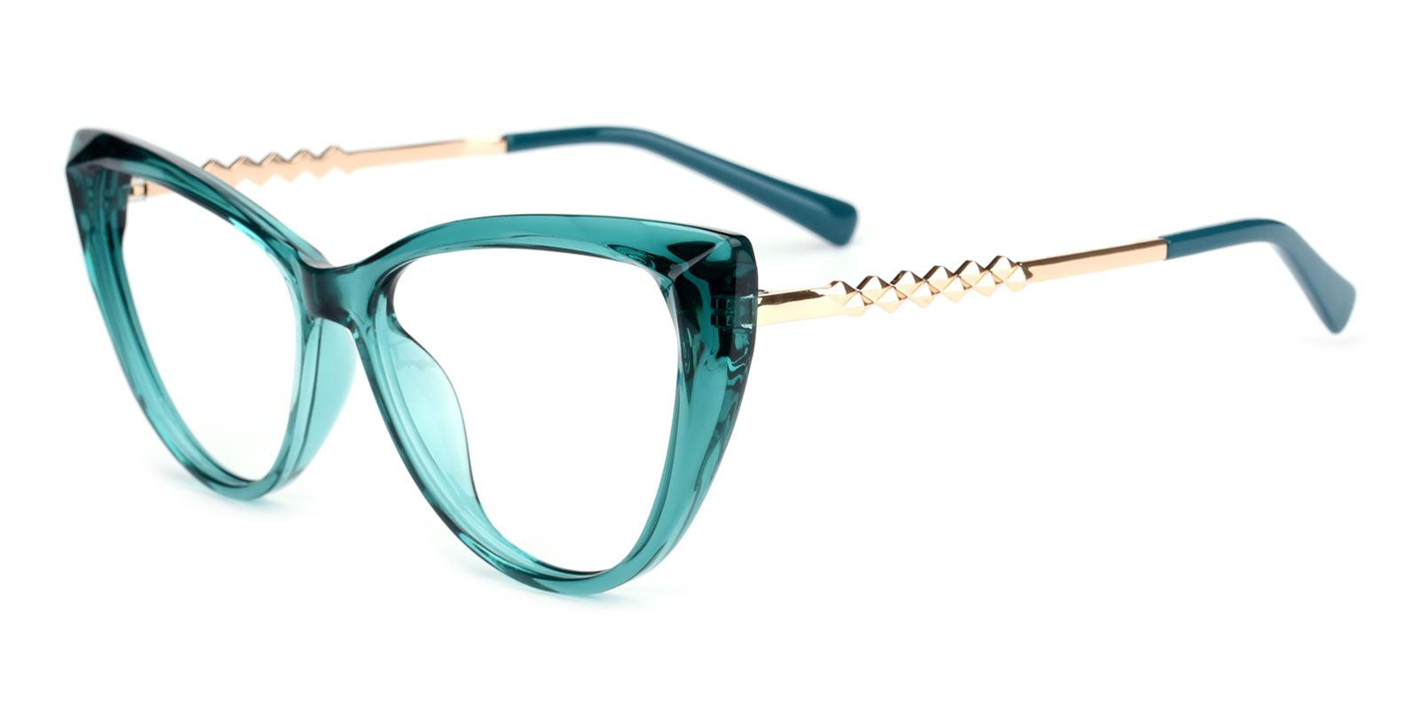 Daydream-Green-Cat-Acetate-Eyeglasses-detail