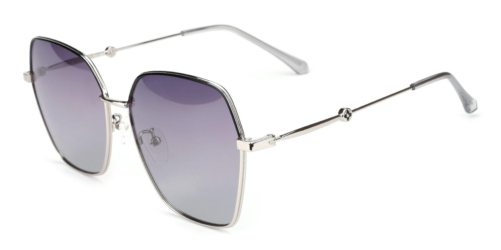 AfternoonTea-Silver-Square-Metal-Sunglasses-detail