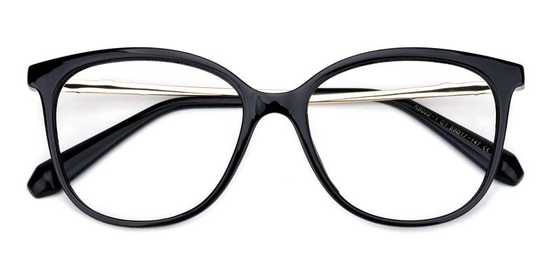 Vivi-Black-Eyeglasses