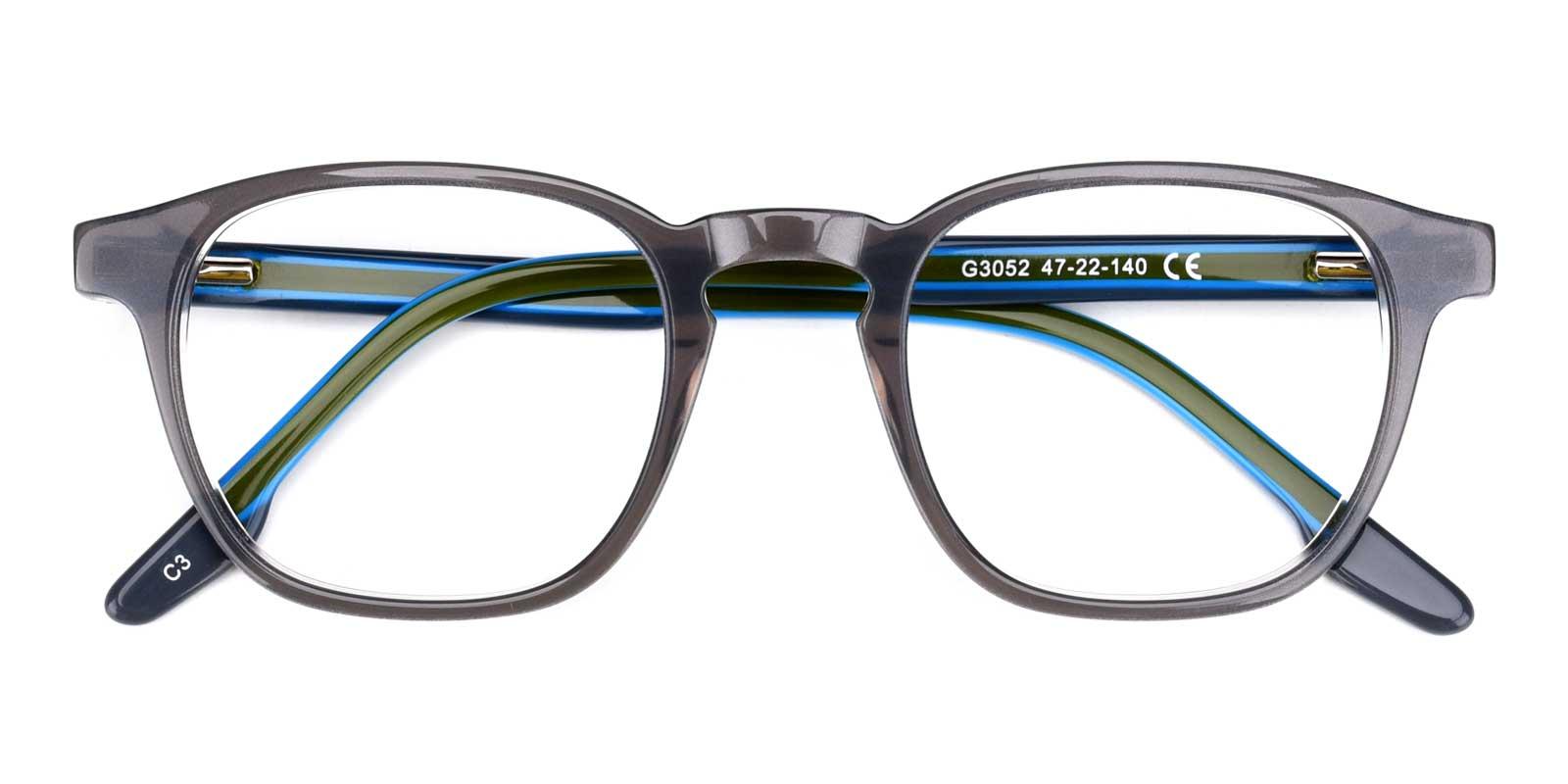 Identity-Gray-Rectangle / Square-TR-Eyeglasses-detail