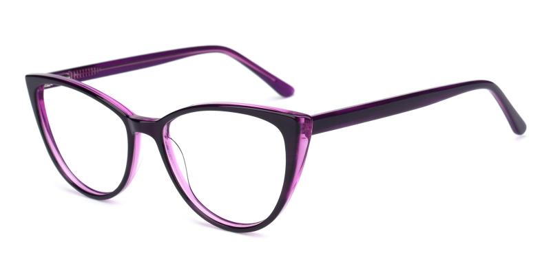 Rose-Purple-Eyeglasses