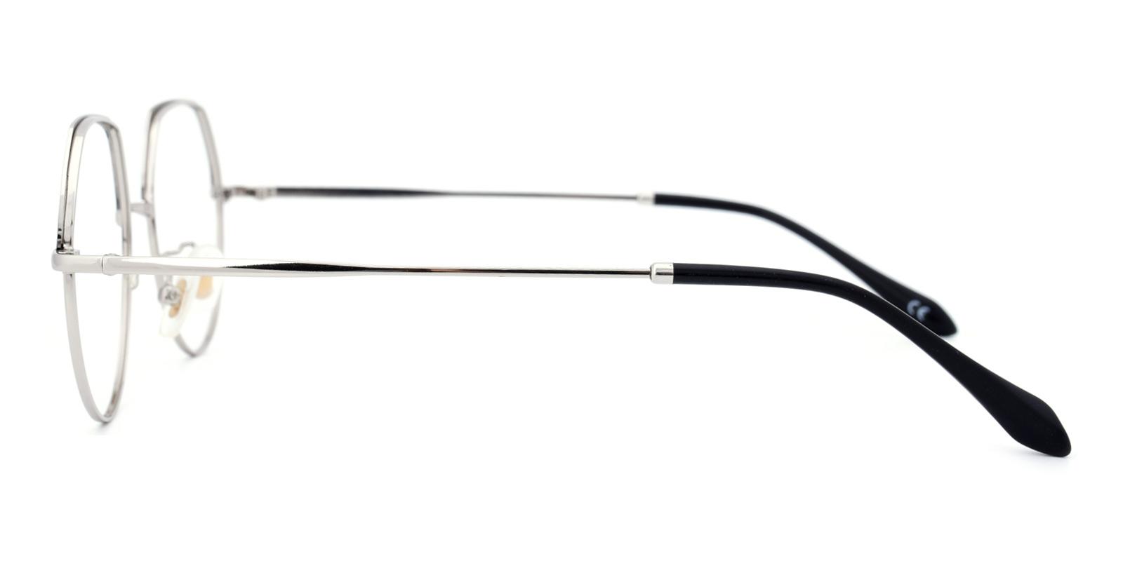 Advice-Black-Round-Metal-Eyeglasses-detail