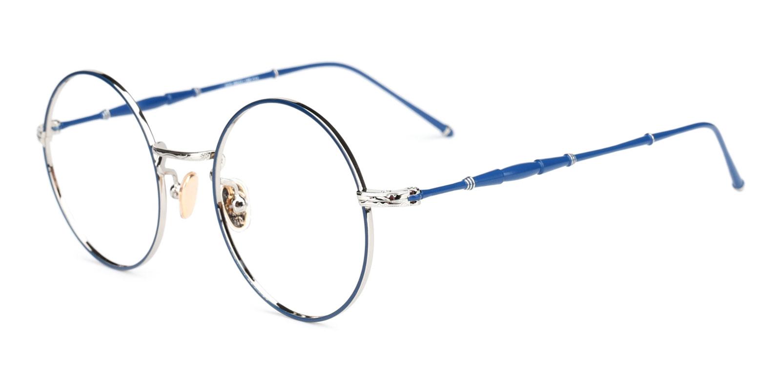 Toto-Blue-Round-Metal-Eyeglasses-detail