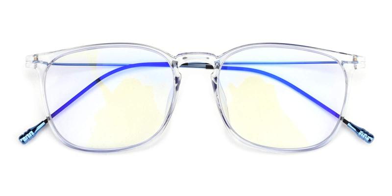 Hale Plano Antiblue Eyeglasses-Translucent-Eyeglasses