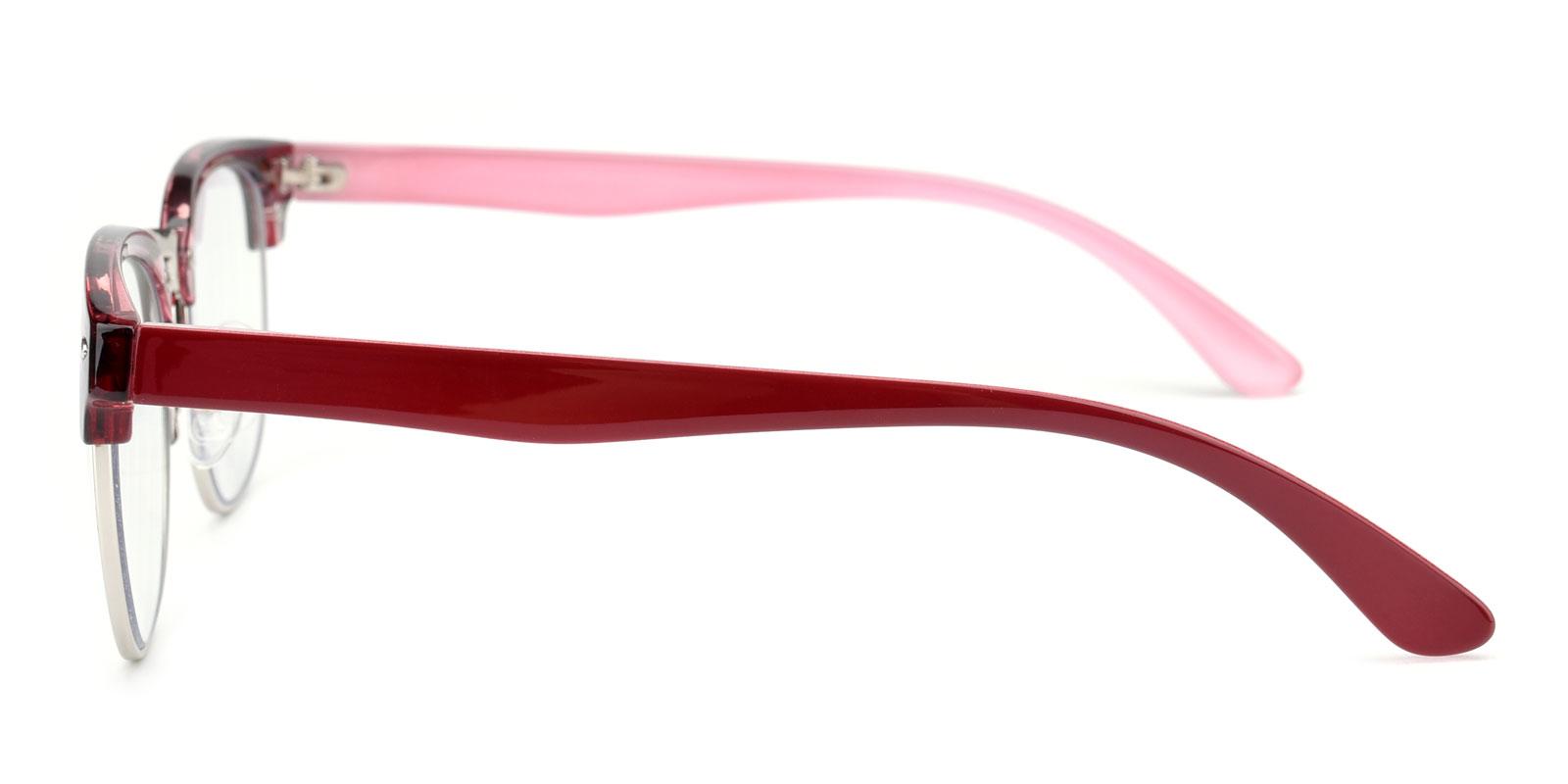 Hogan Plano Antiblue Eyeglasses-Red-Browline-TR-Eyeglasses-detail