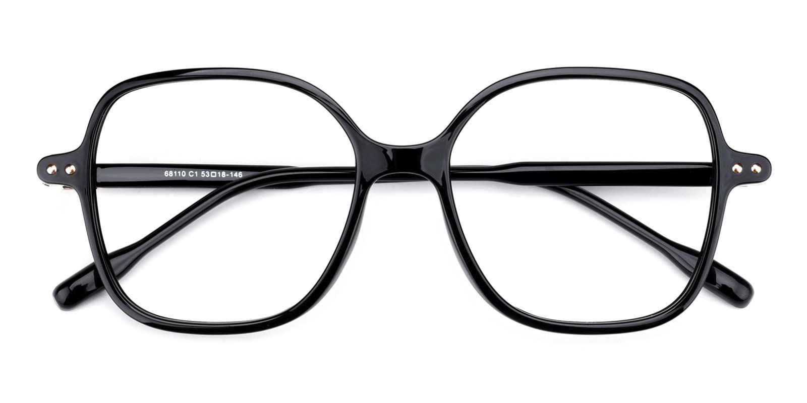 Garfield-Black-Square-TR-Eyeglasses-detail